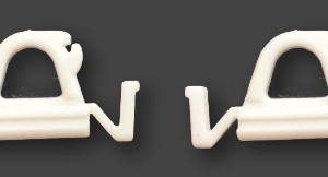 Plastic Snap Ring-white