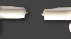 Plastic End Cap-White