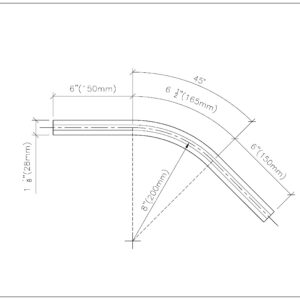 135° Pre-Bent Channel Rod