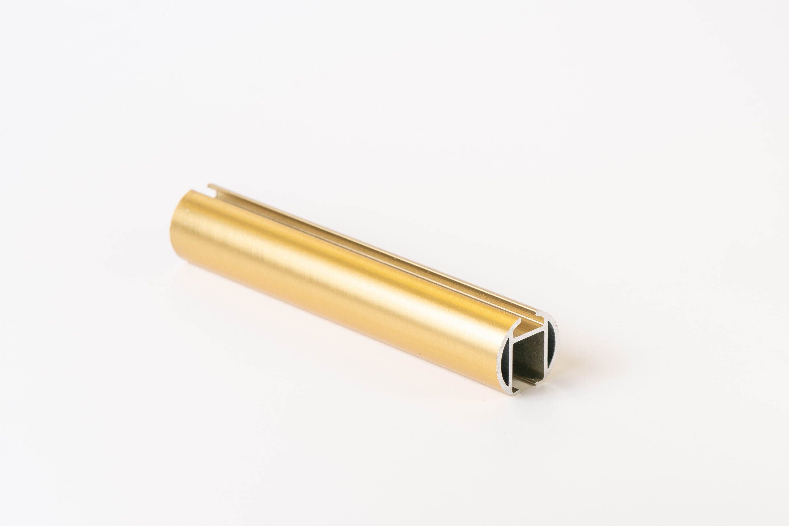 1 1/8” or 28mm Gold Channel Rod