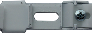 Double Ceiling Bracket - White (2 3/8" or 60mm OC)