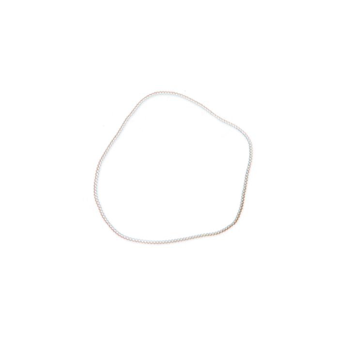 Endless Plastic Ball Chain, L = 4.0 m (160″)
