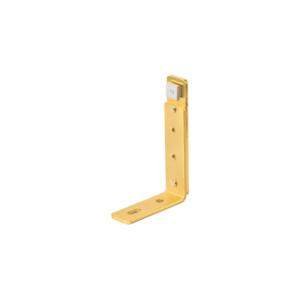 Single Wall Bracket-T2 –  GLD (1 1/8″ Ch. Rod)