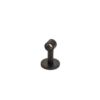 Single Wall Bracket-Café rod-BLK-1 pair