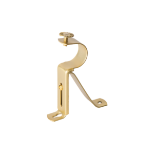 Single Wall Bracket – GLD (1 1/8″ Regular Rod)