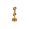 Double wall bracket-Café rod-Gold-1 pair