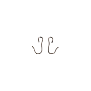 Hospital Track S.S Hooks-WHT-1 pc