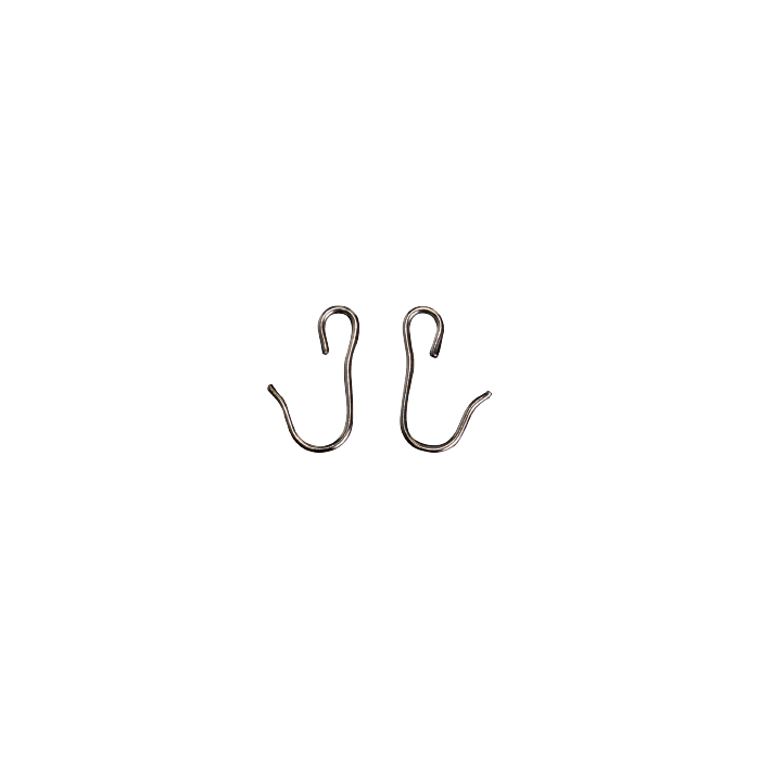 Hospital Track S.S Hooks-WHT-1 pc