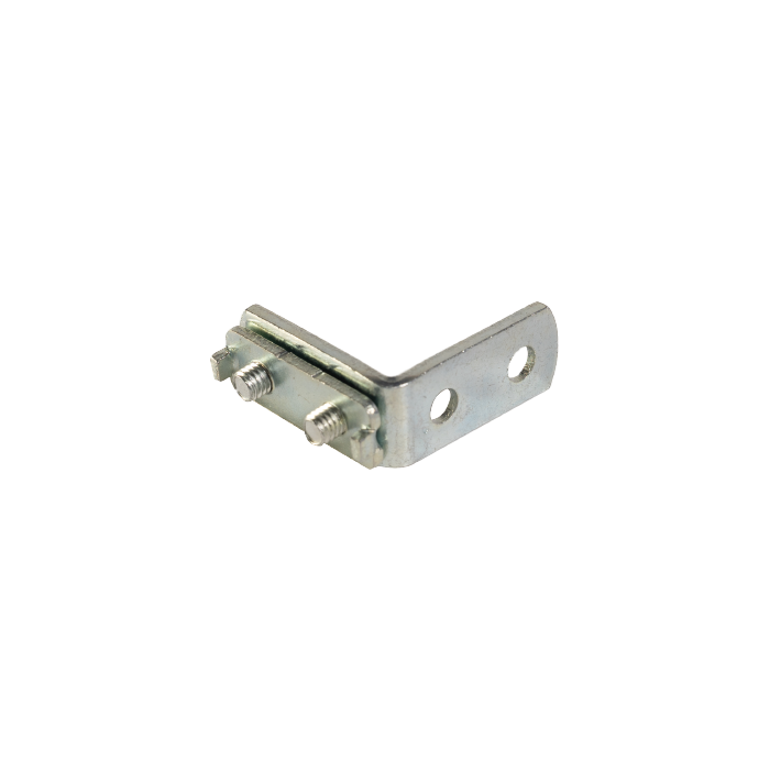 Hospital Track L bracket-Zinc-1 pc