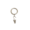 Rings with Clips-Café Rod-PEW- 10 pc/bag