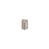 Grooved Column Finials(F2)-Café Rod-SST-1 pair