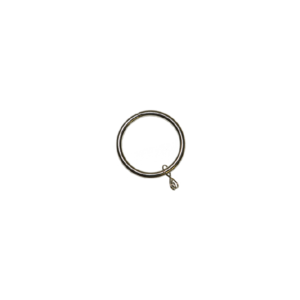 Steel Ring with plastic insert and eyelet (Type 1)- Brushed Nickel (BRN)