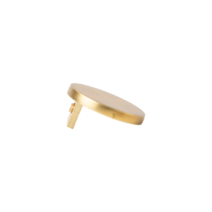 Flat End Cap - Gold (GLD) (1 1/8")
