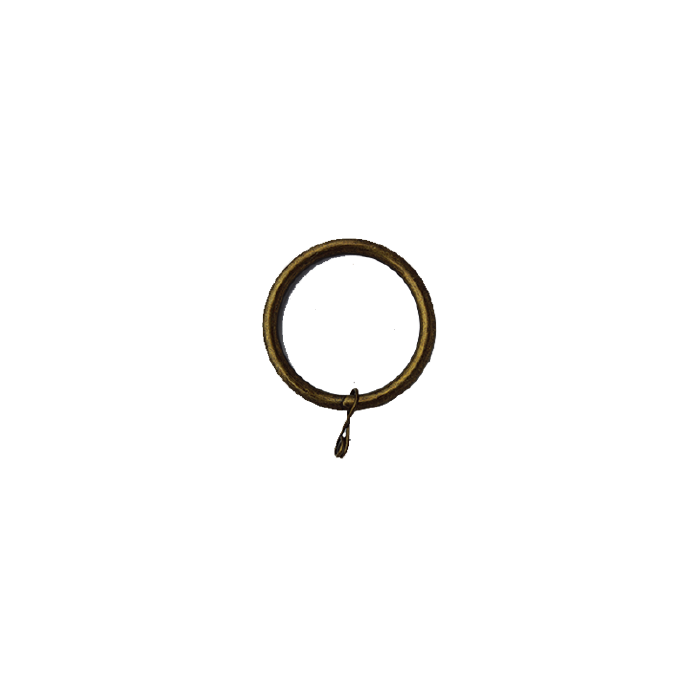 Steel Ring with plastic insert and eyelit (Type 2)- Antique Brass (ABR)