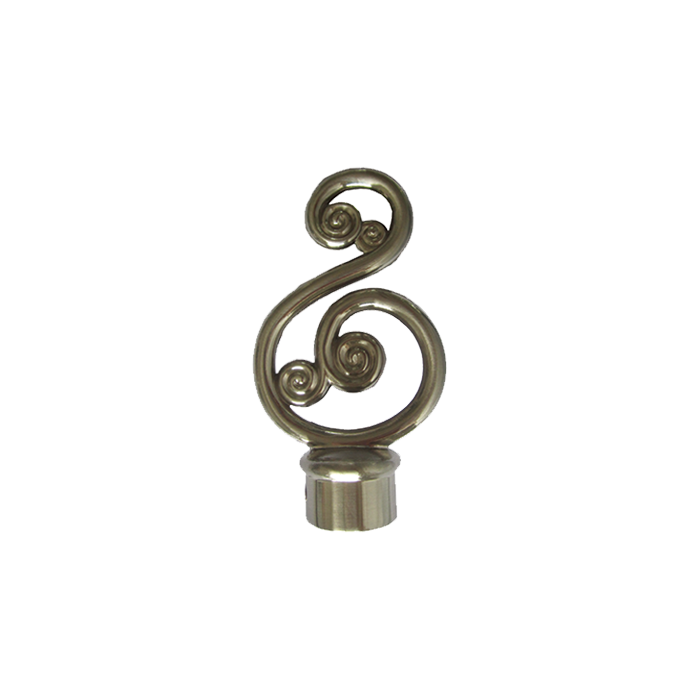 Wave (F8)- Brushed Nickel (BRN)