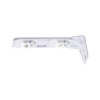 Double Wall Bracket - White (WHT) - 1 pc
