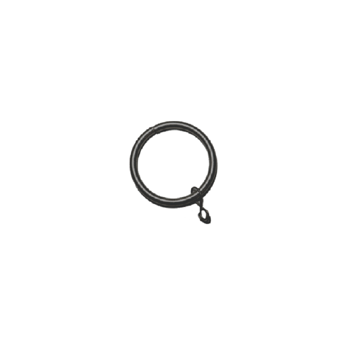 Steel Ring with eyelet (Type 1)- BLK