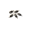 Plastic Pin Hook (Hook Type 1) – 1000 pc/bag-BLK