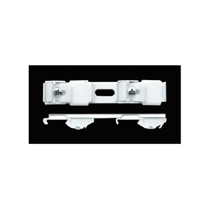 Double Ceiling Bracket-White (2 3/8″ or 60 mm OC)-1 pc