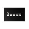 Offset Carrier on a stick – Type 2 (10 pcs/strip)-WHT