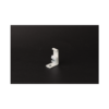 L Bracket with PVC Click-WHT-1 pc (42mmx30mm)