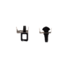 KDH-Twist End Stop-BLK-100pc