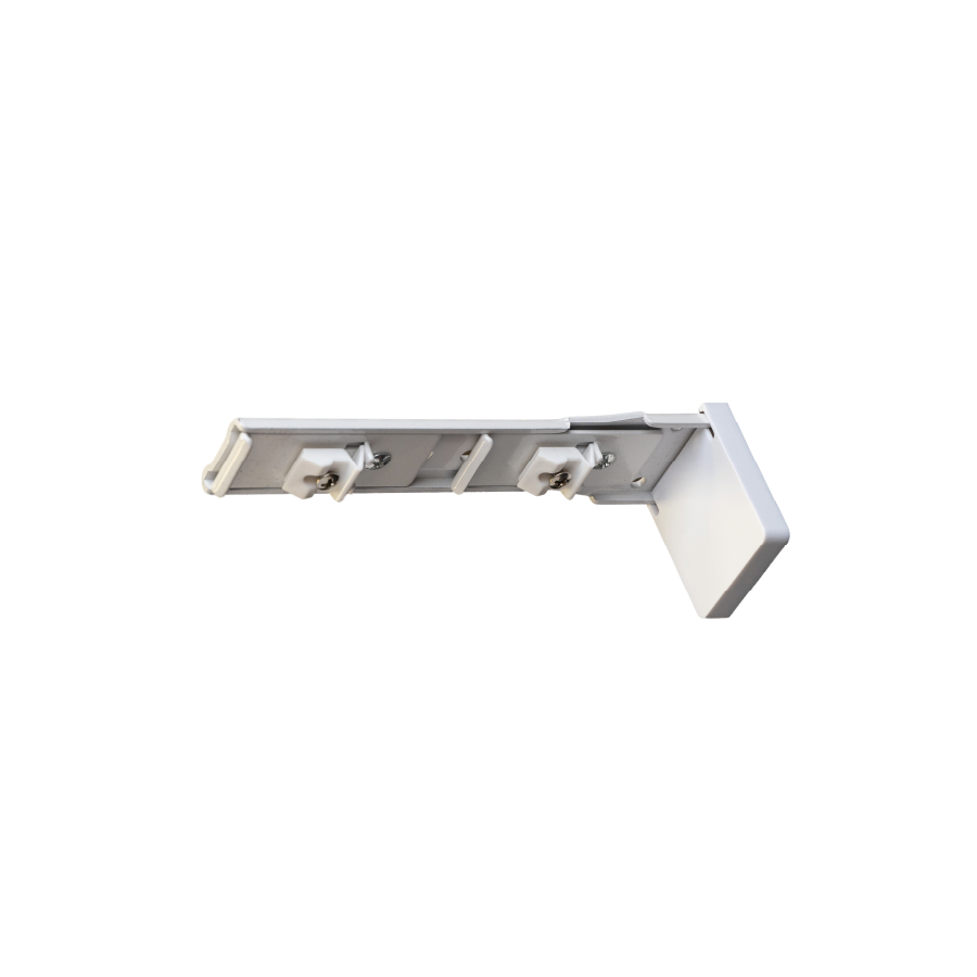 Double Wall Bracket Type2-with cover-WHT-1 pc