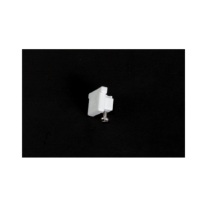 KS Short End Cap-White