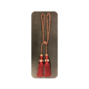 Tassel-Leveled Balls (Burgundy)-1 pair