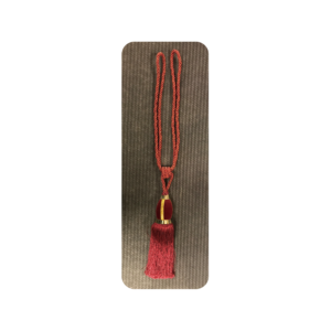 Tassel-Crystal (Burgundy)-1 pair