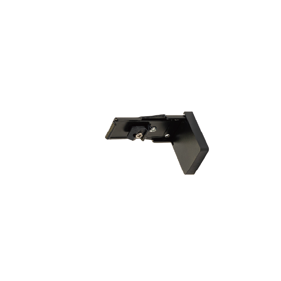 Single Wall Bracket Type2-with cover-BLK-1 pc