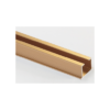 5m(16.4ft)Low Profile Track (TRK1001)-Gold (GLD)- 1 pc