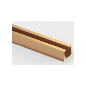 5m(16.4ft)Low Profile Track (TRK1001)-Gold (GLD)- 1 pc