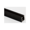5m(16.4ft)High Profile Track (TRK1002)-Shiny Black (BLK)- 1 pc