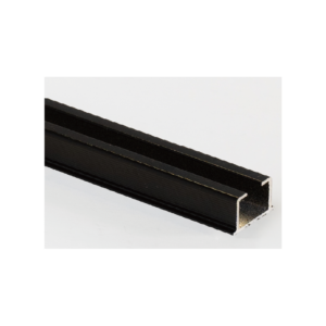 5m(16.4ft)Low Profile Track (TRK1001)-Shiny Black (BLK) – 1 pc