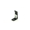 L Bracket with PVC Click-BLK-1 pc (42mmx30mm)