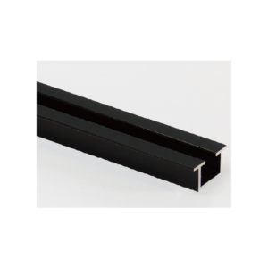 5m(16.4ft)Recessed Track(TRK1003)-Shiny Black (BLK)-1 pc