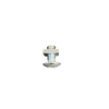 Metal End Stop (Bolt + Nut)-White