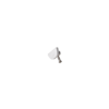 KDH-DS track end cap Type1-Short-WHT-50pc
