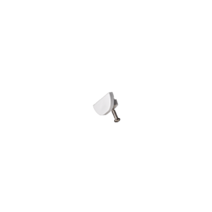 KDH-DS track end cap Type1-Short-WHT-1pc