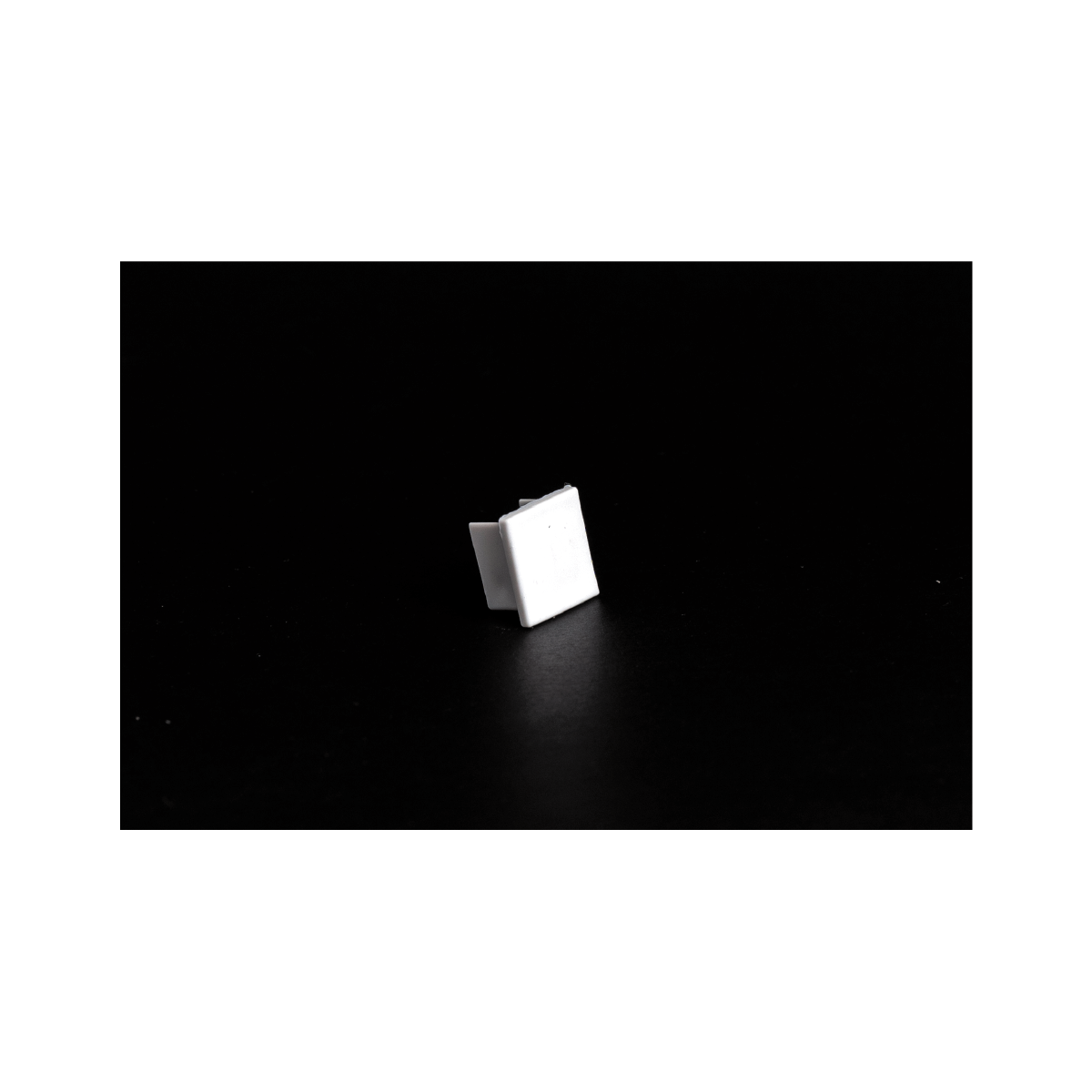 Large End Cap-Type 2-Short-WHT-50pc